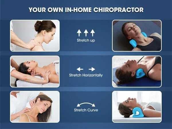 Neck and Shoulder Relaxer Neck Pillow Neck