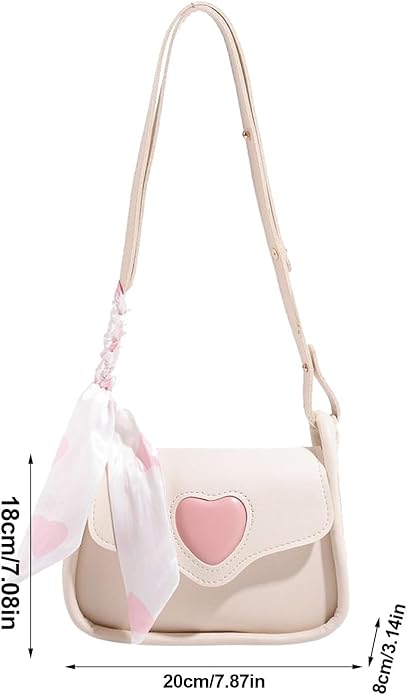 Stylish white Sling Bag