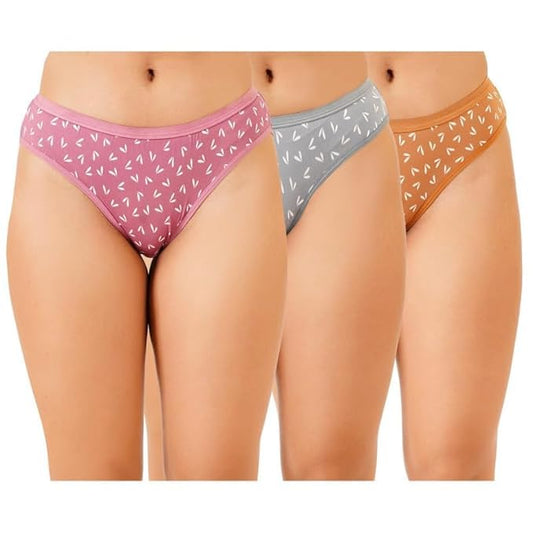 6 Pcs extra soft heart brief panty