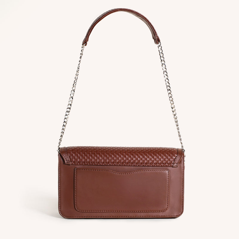 Soi Tresse Brown Sling Bag