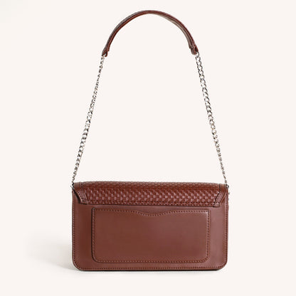 Soi Tresse Brown Sling Bag