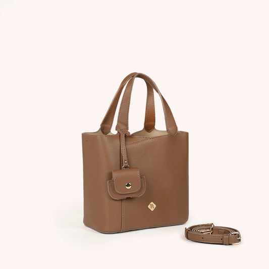 Nara Brown Tote sling bag