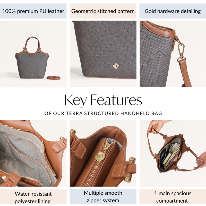 Terra Handbag With Sling bag