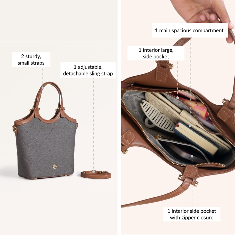 Terra Handbag With Sling bag