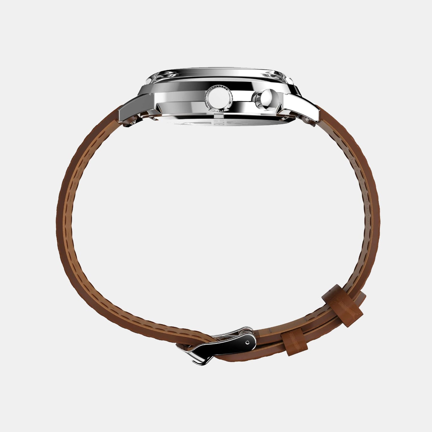 Green Dial Multi-Function Leather Watch TWEG26800