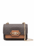 Michael Kors Heather Small MK Logo Chain Crossbody Bag